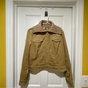 J. Crew Corduroy Jacket with Sweater Collar